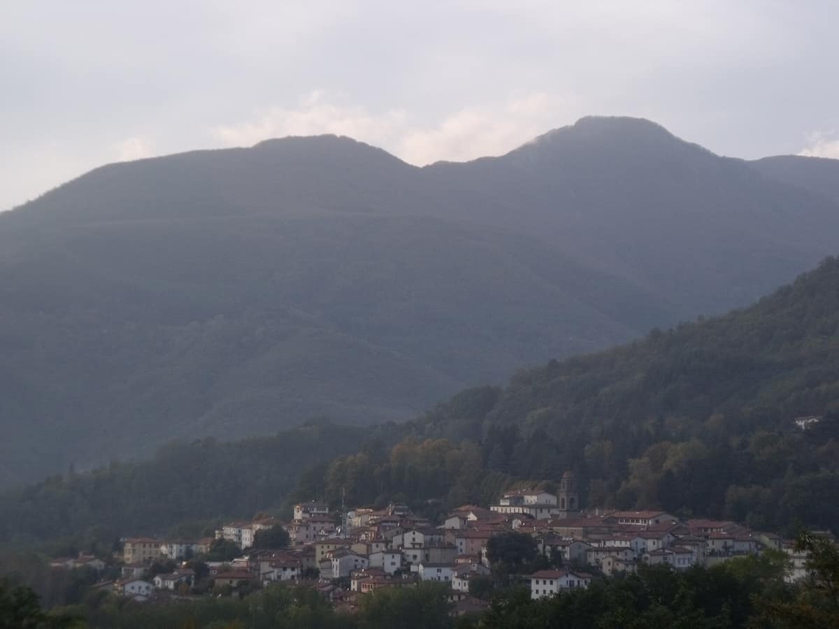 A view of San Marcello Piteglio, the town where Fondazione Turati Gavinana is located