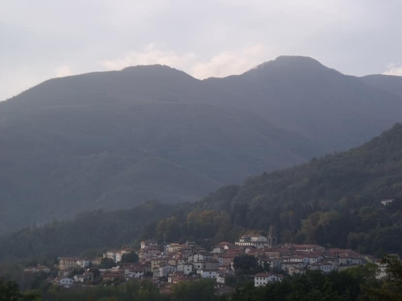 A view of San Marcello Piteglio, the town where Fondazione Turati Gavinana is located